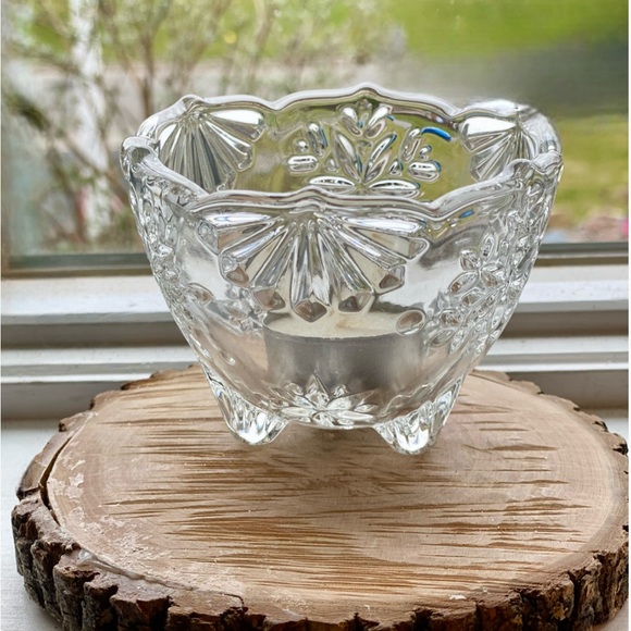 MIKASA Candleholder, 3” Glass Pedestal, In Box - Picture 11 of 12